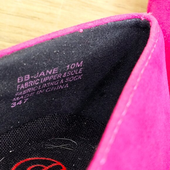 Big Buddha Jane Hot Pink Platform Heels - Picture 7 of 7